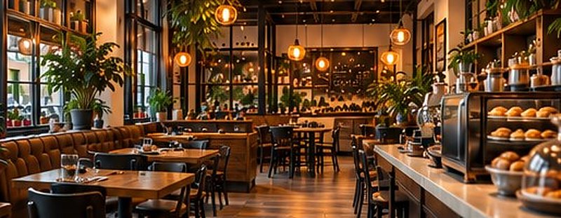 Kahve Kafe iç mekânı