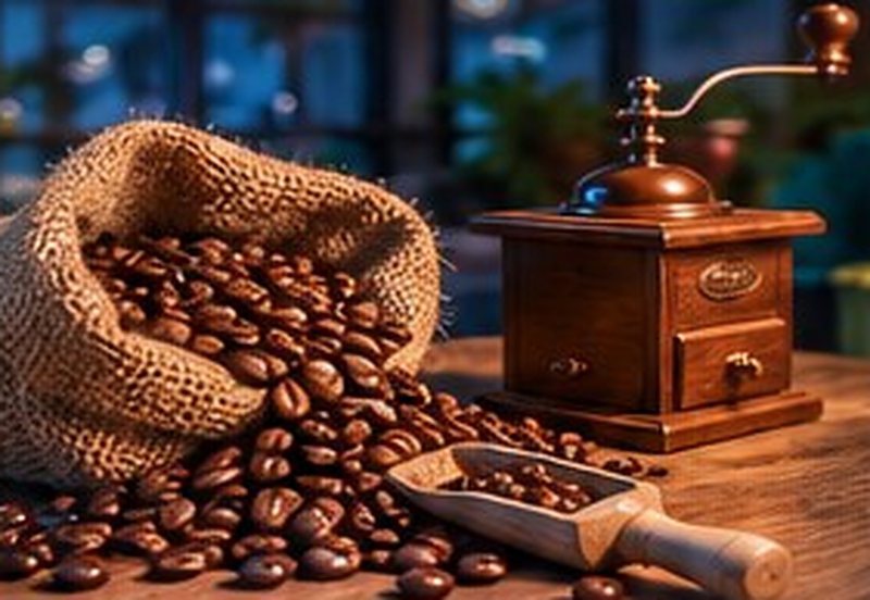 Kahve Kafe — kahve çekirdekleri